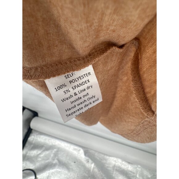 Mia Joy girls Brown T-Shirt peyton Dress Glitter Très Chic Text size 14 new - Picture 4 of 5